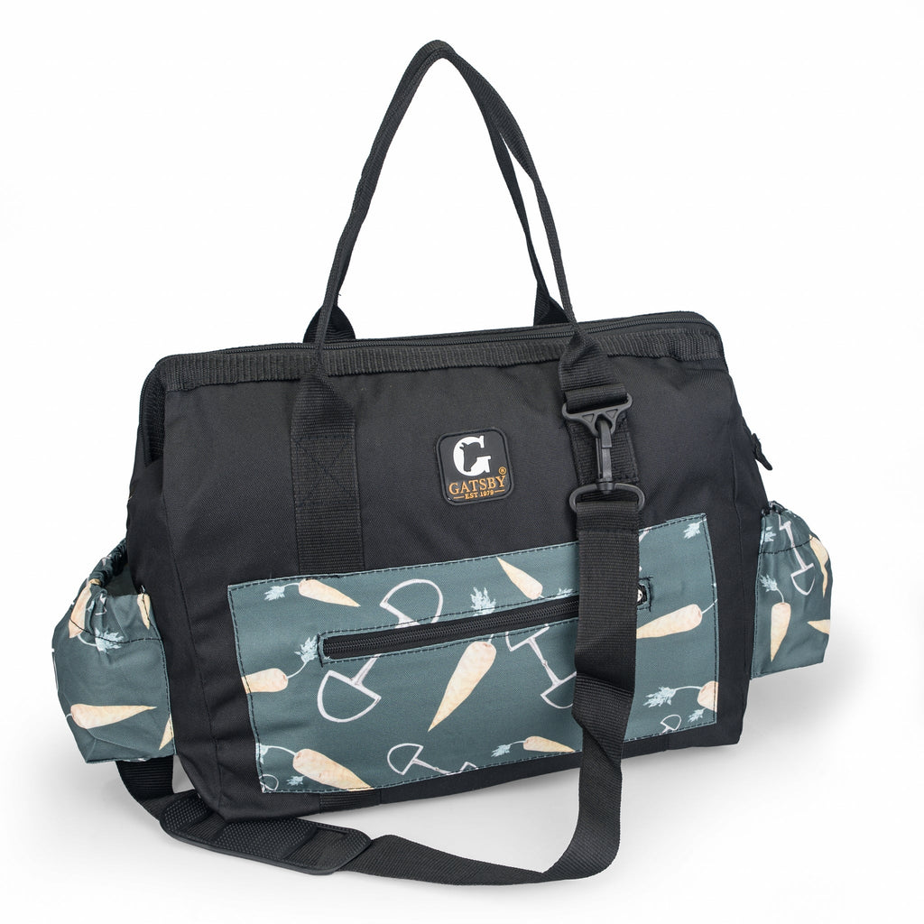 Gatsby Print Nylon Grooming Tote
