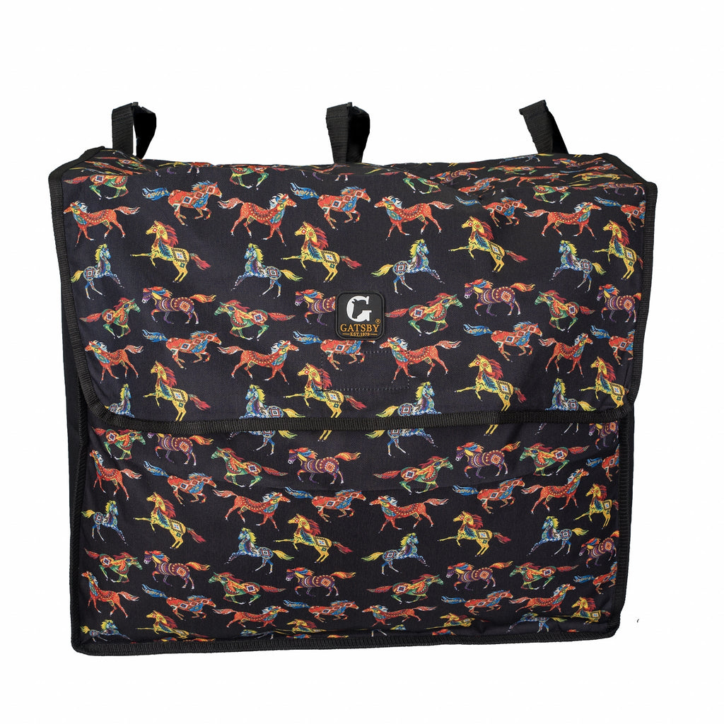 Gatsby Print Nylon Blanket Storage Bag