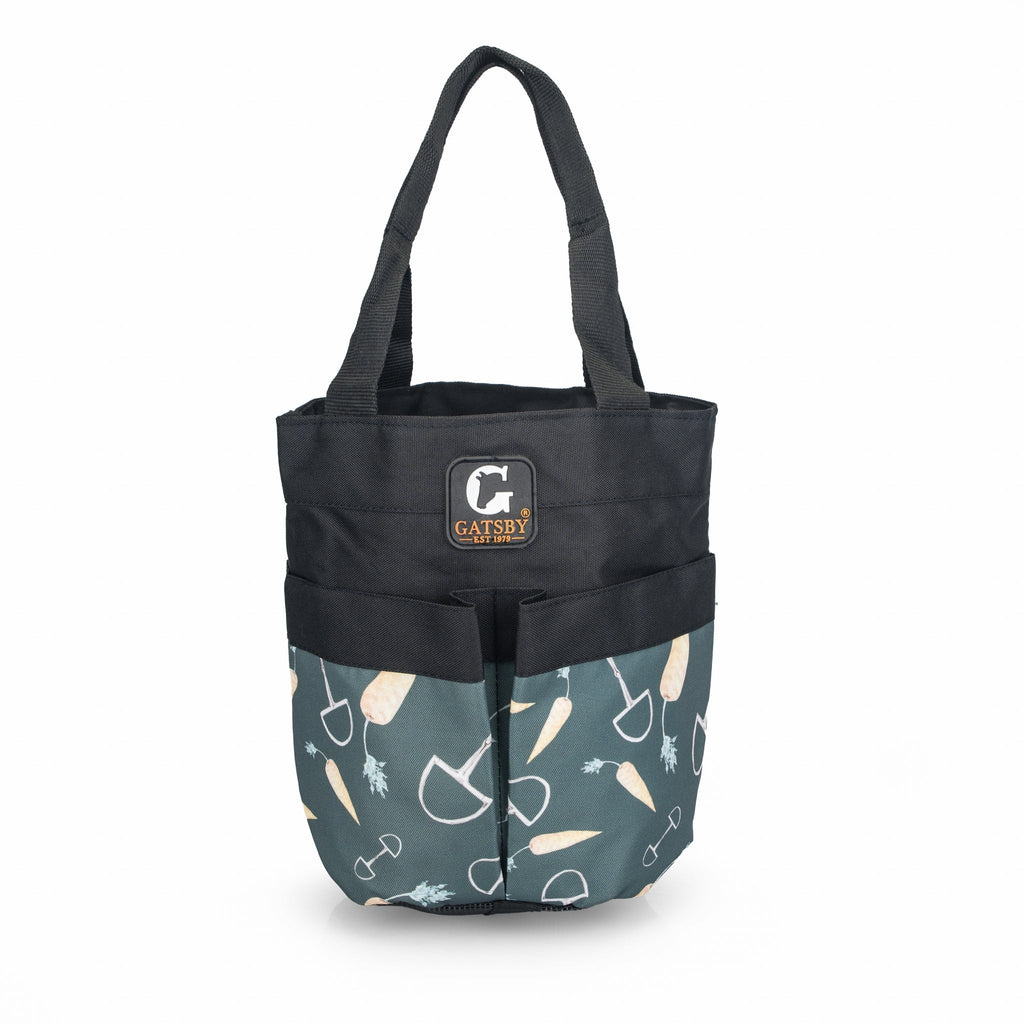 Gatsby Print Nylon Stable Tote with Mesh Bottom