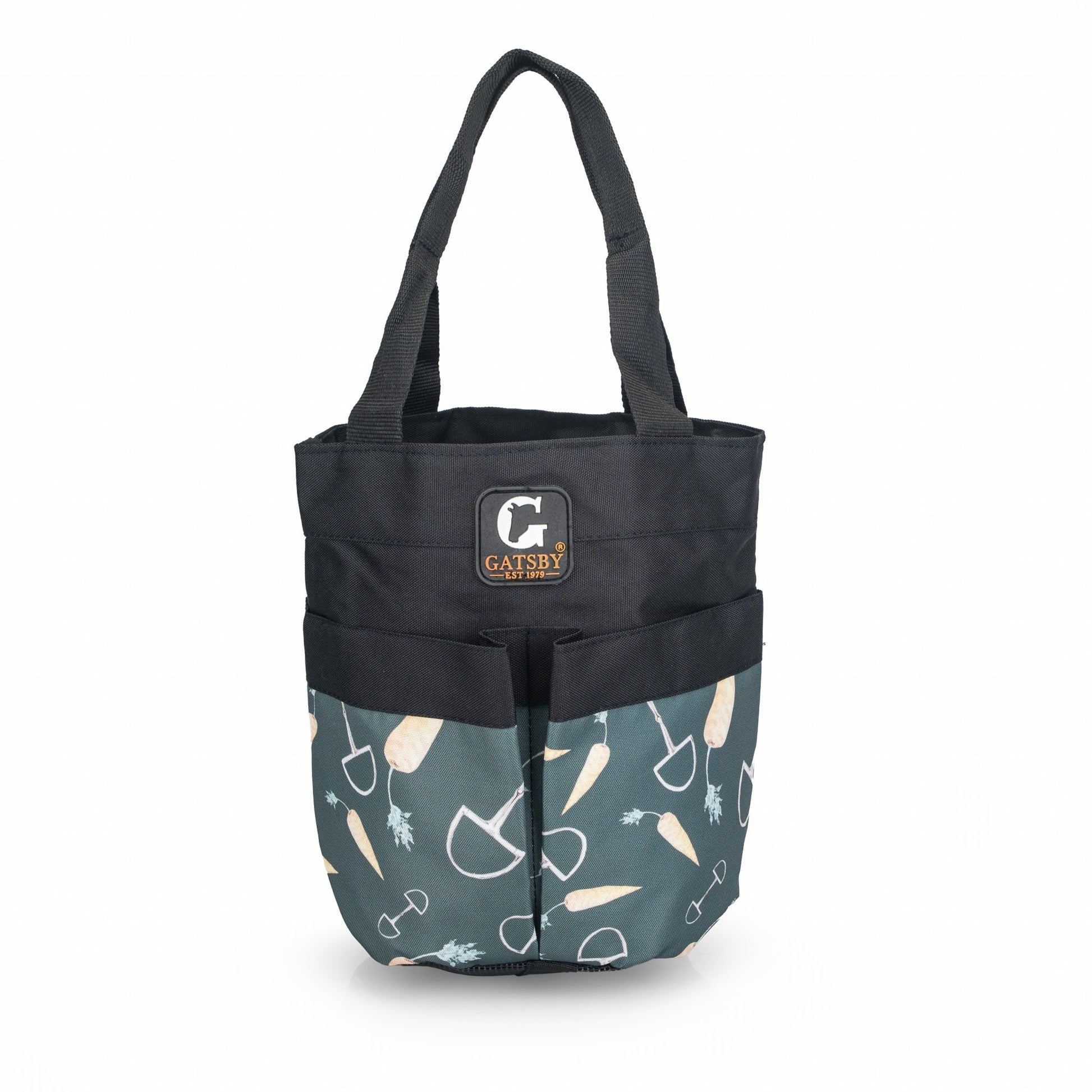 Gatsby Print Nylon Stable Tote with Mesh Bottom