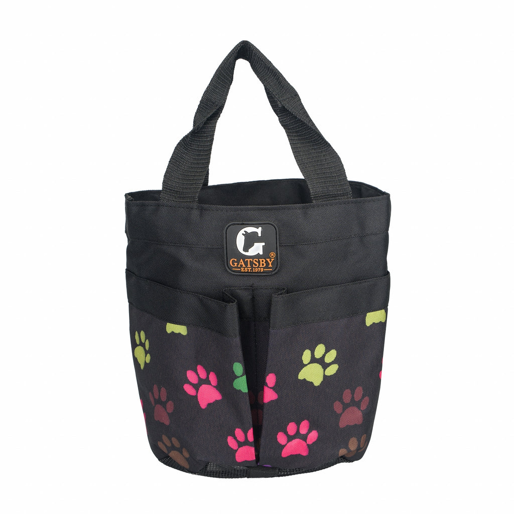 Gatsby Print Nylon Stable Tote with Mesh Bottom