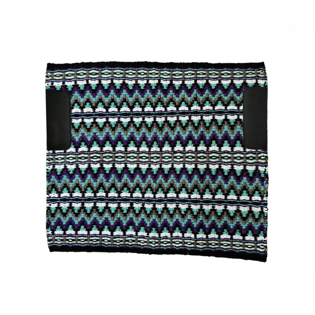 TuffRider Double Weave Western Saddle Blanket 34" X 40": Multi-002 / 34x40