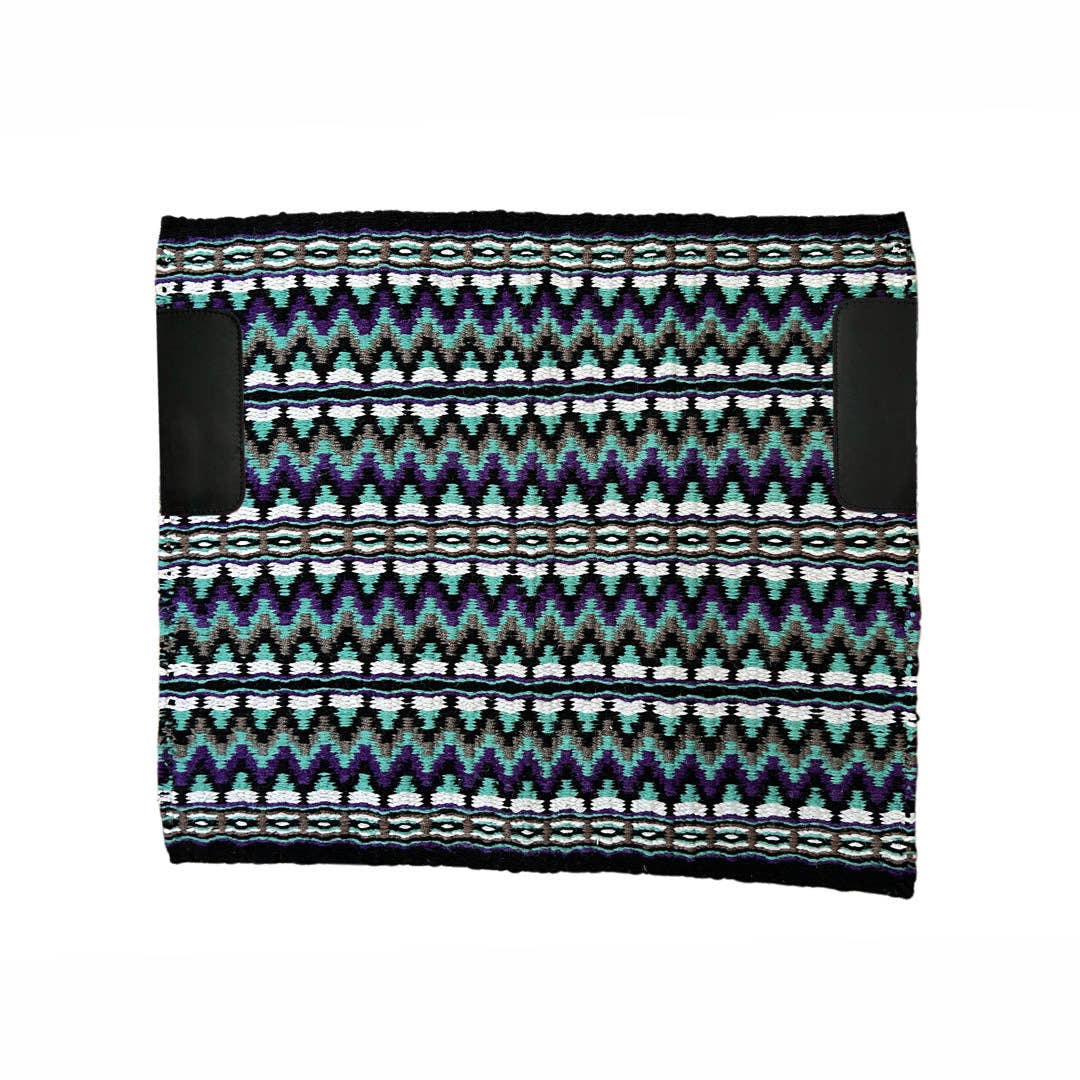 TuffRider Double Weave Western Saddle Blanket 34" X 40": Multi-002 / 34x40