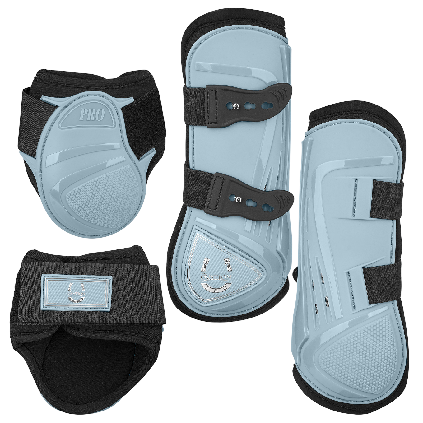Color Collection by Ovation® Lucky Horse Boot Set - Sea Grey