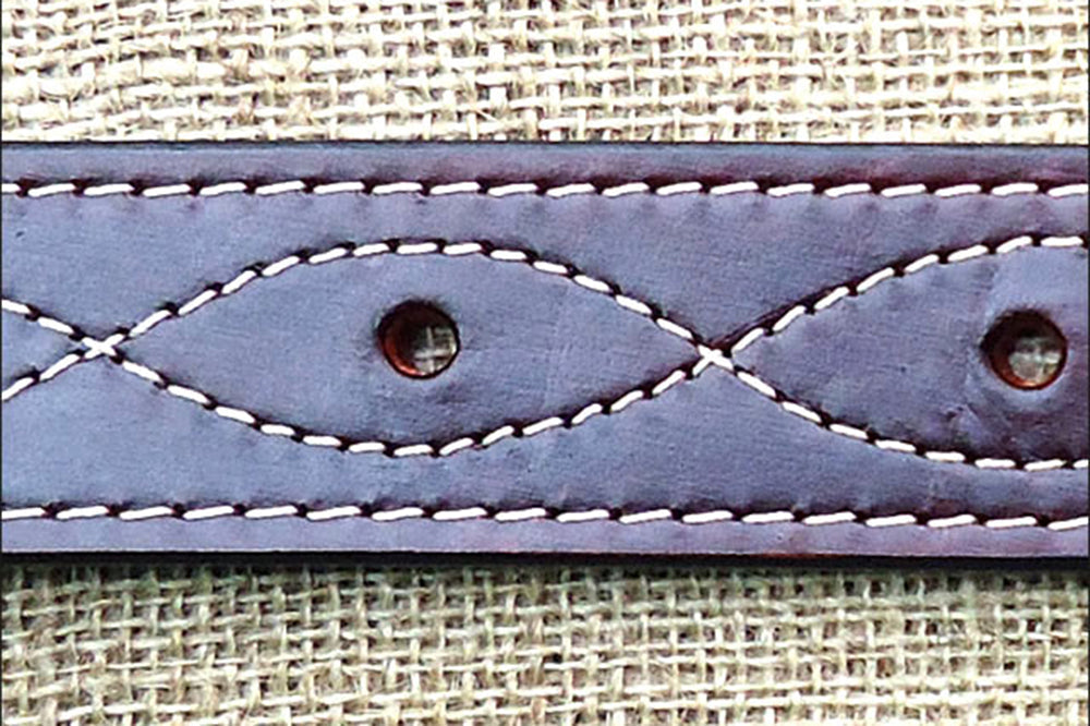 HILASON Leather Saddle Flank Cinch Off Billet Dark Brown | Cinch Straps | Western Off Billet | Off Billet | Leather Cinch Straps for Saddles