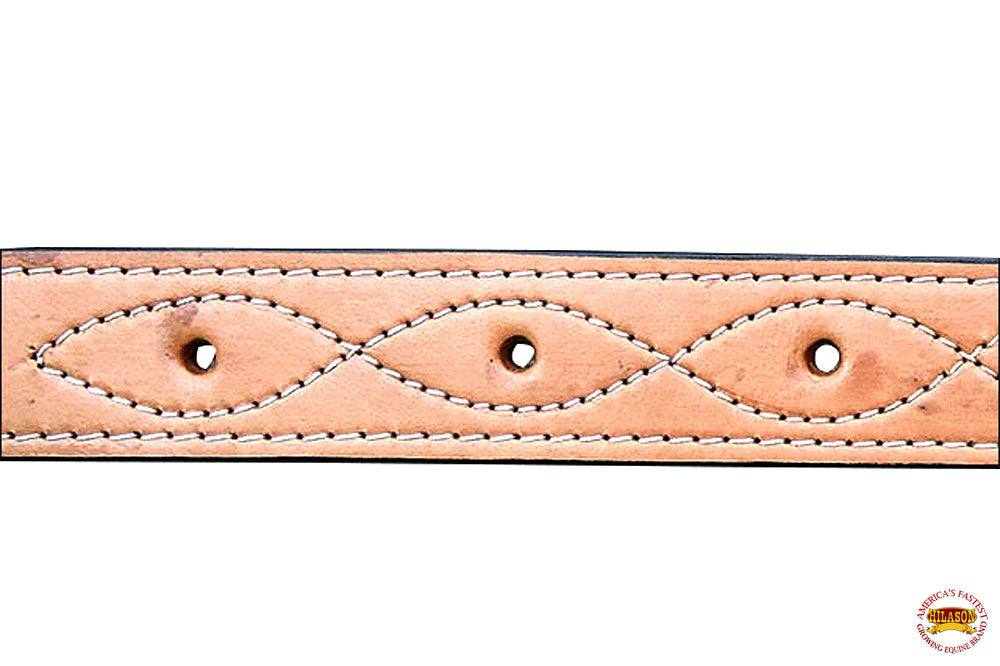 HILASON Leather Saddle Flank Cinch Off Billet Dark Brown | Cinch Straps | Western Off Billet | Off Billet | Leather Cinch Straps for Saddles