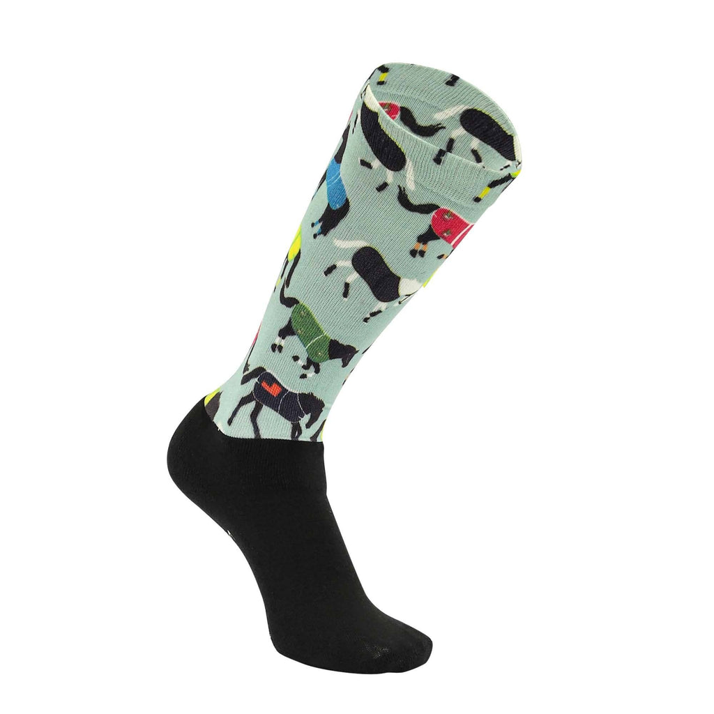 Equine Couture Children'S OTC Boot Socks- All Bundled Up: STD
