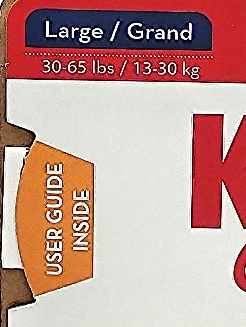 KONG Classic LARGE Durable Fetch & Chew Dog Toy Treat Stuffable 4X2.75"