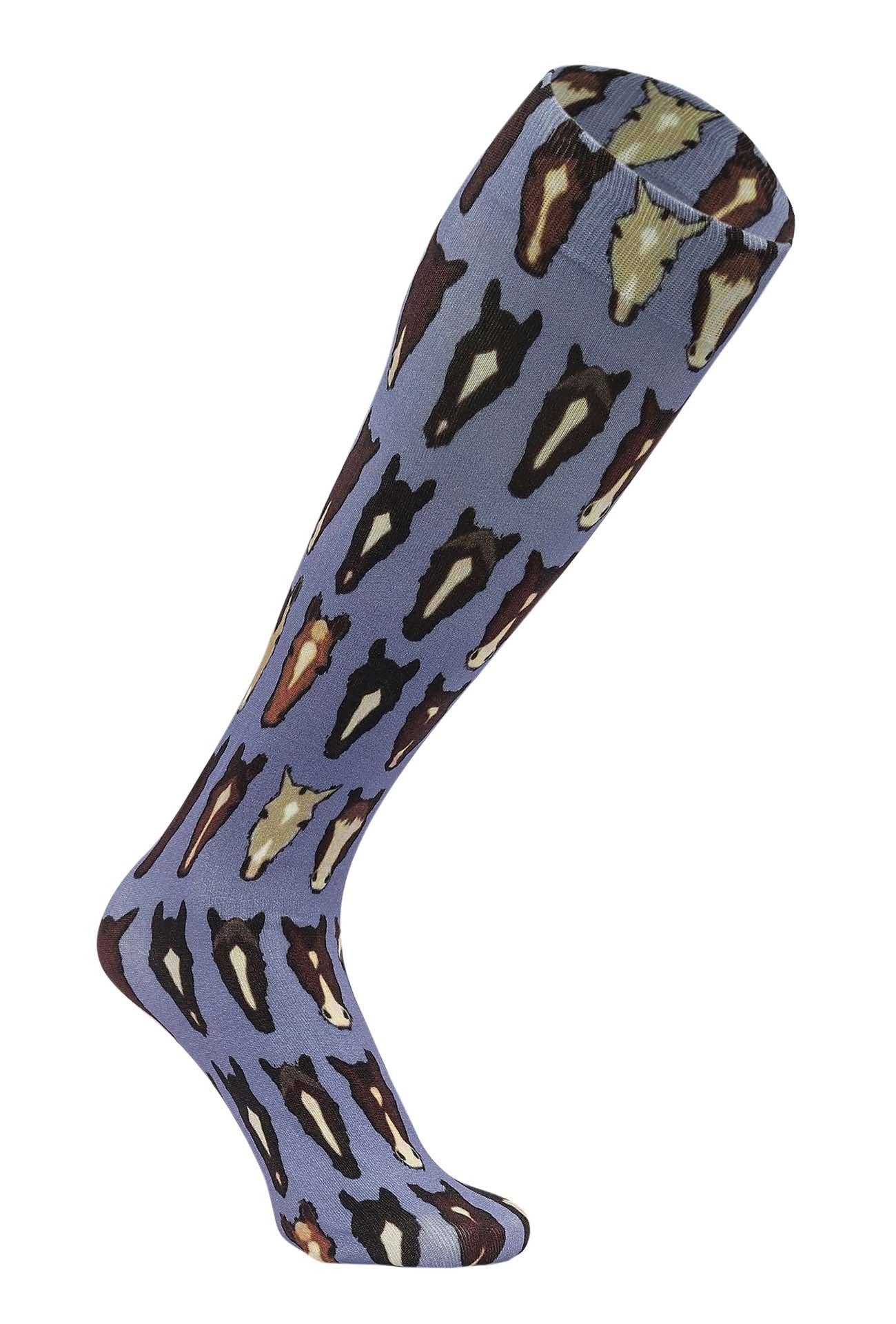 AWST Int'l Look A Head Socks: Purple / STD