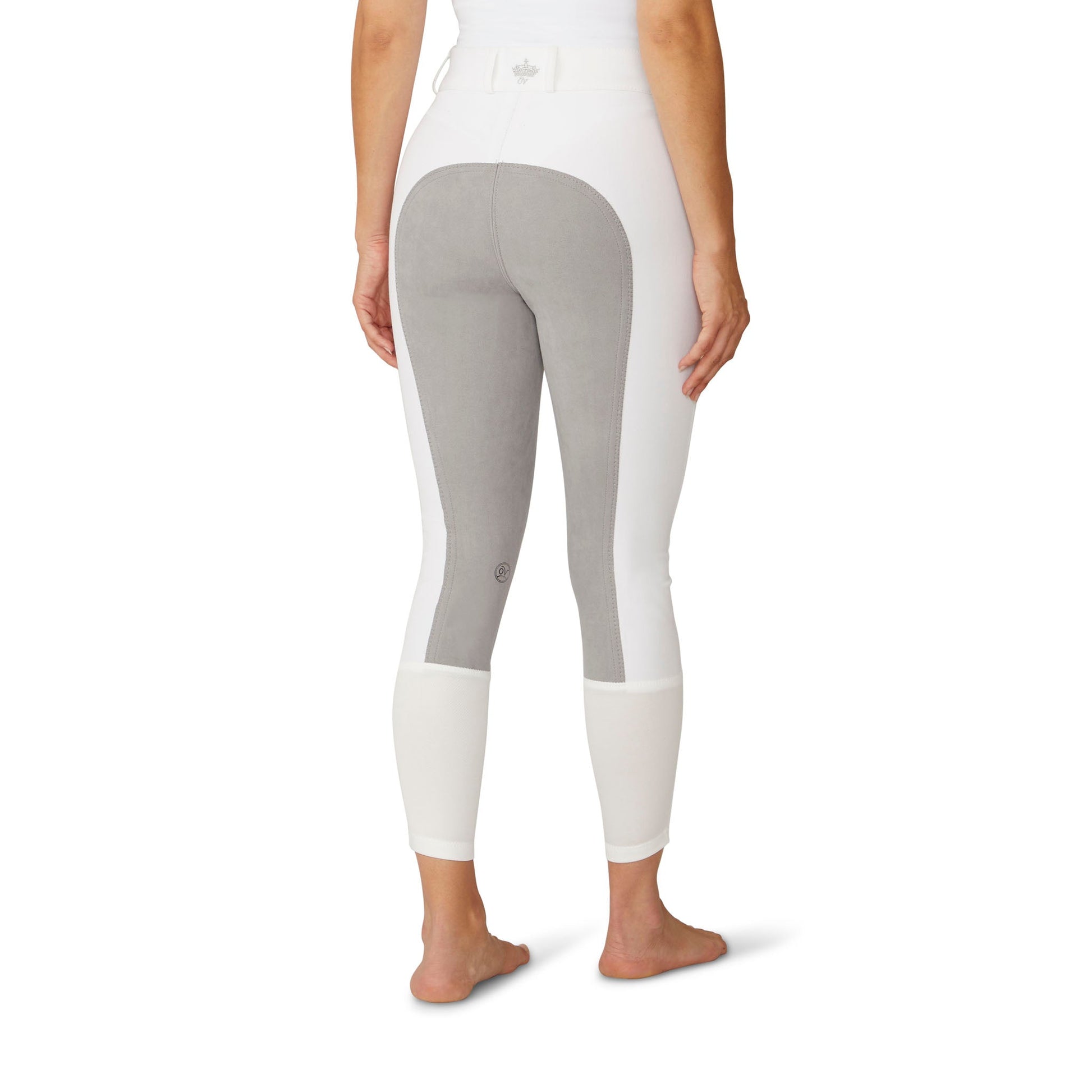Women's Celebrity EuroWeave DX Full Seat Breech - White