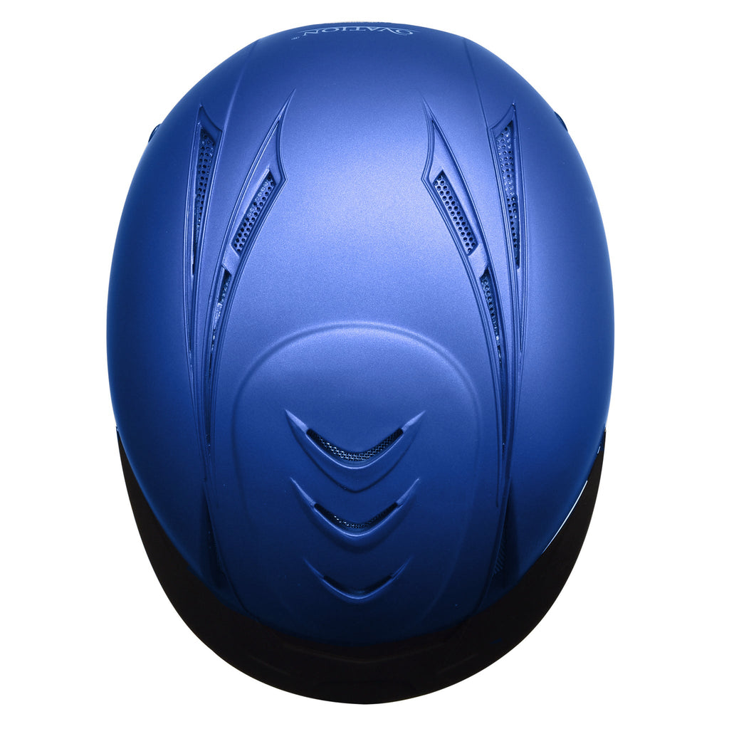 Metallic Deluxe Schooler Helmet - Blue