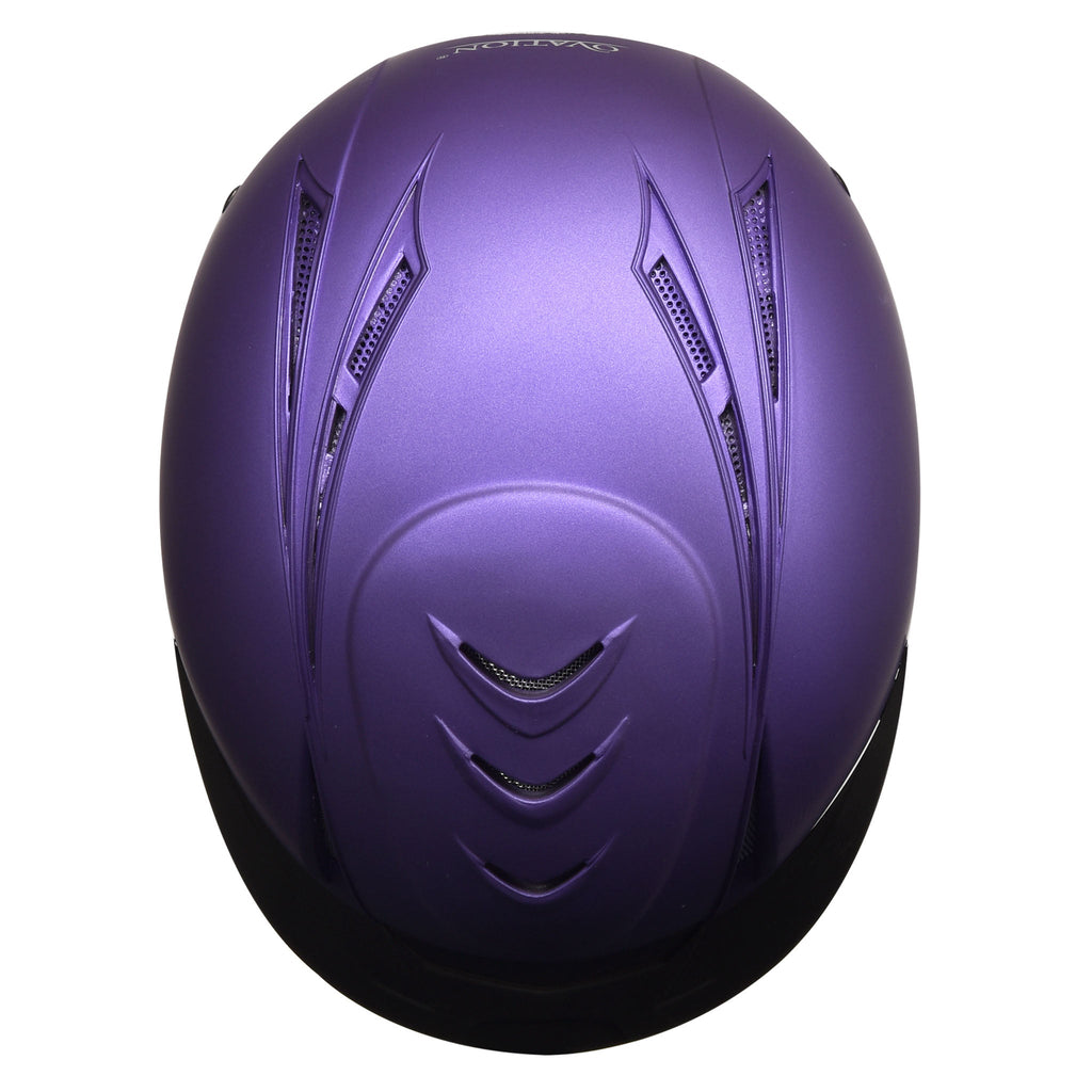 Metallic Deluxe Schooler Helmet - Purple