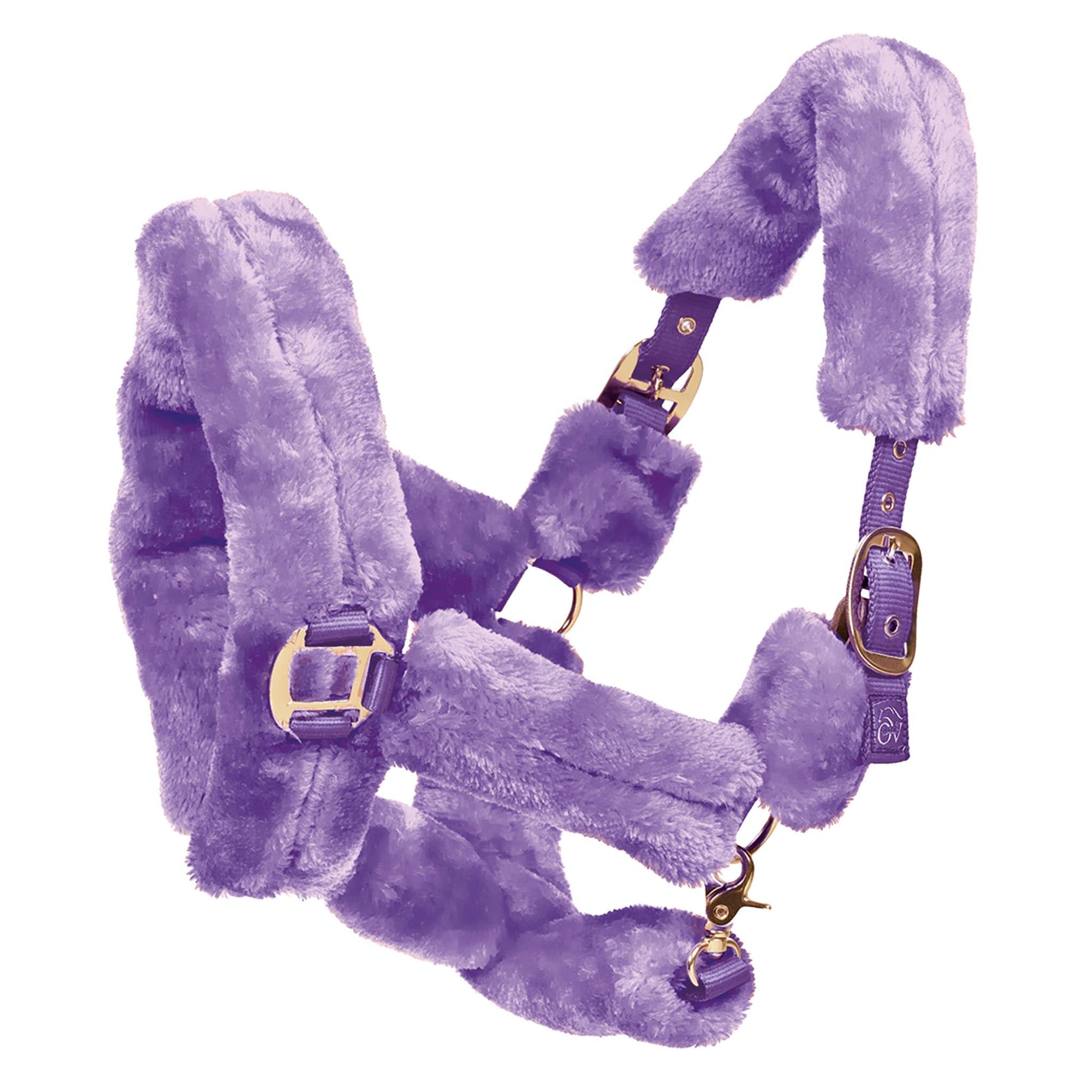 Rose Gold Fleece Shipping Halter