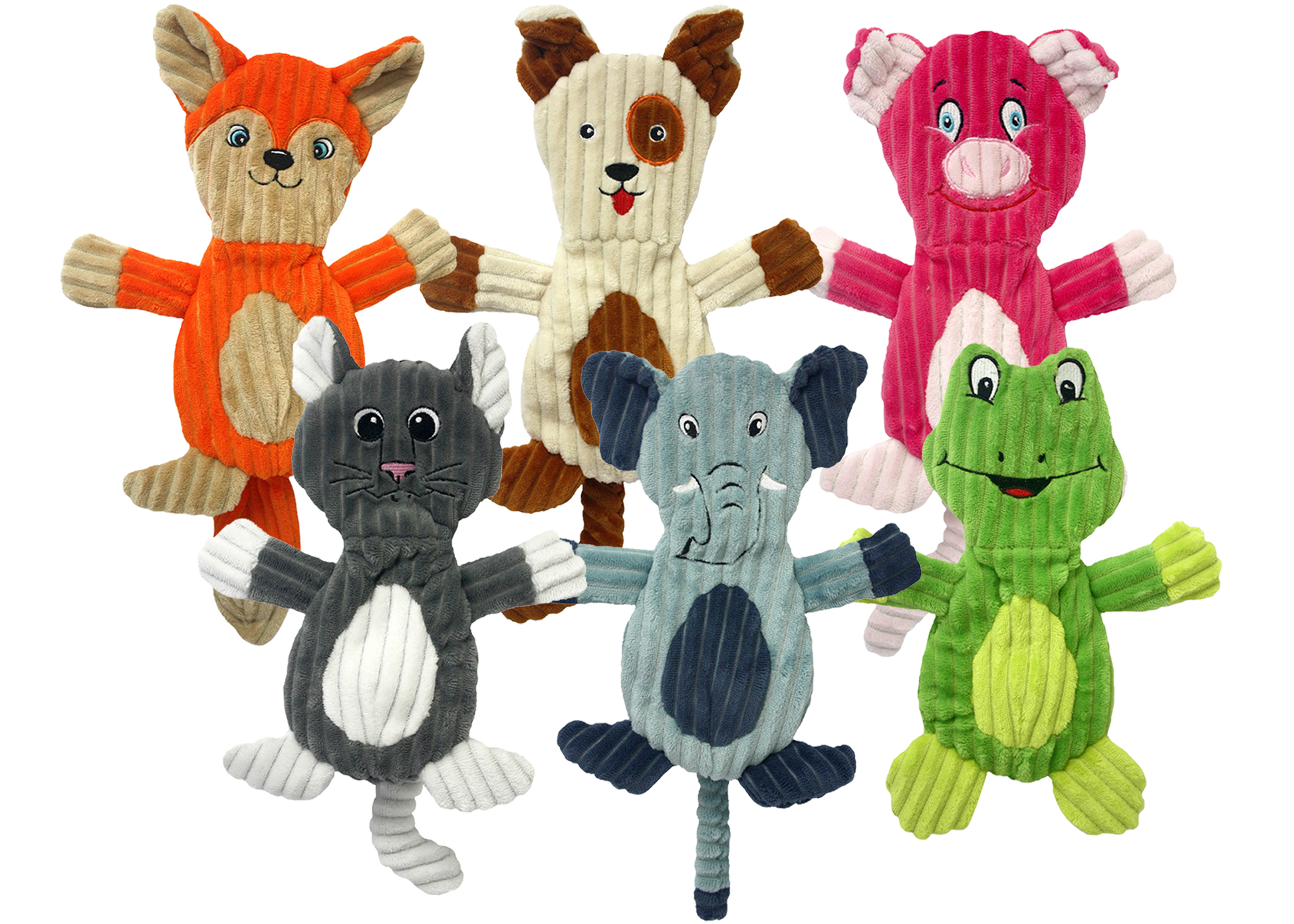 Multipet Flapjacks - Assorted Animals 12"