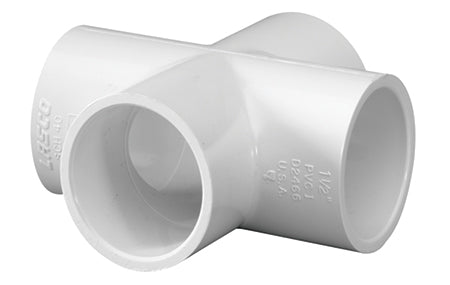1/2" PVC Cross C