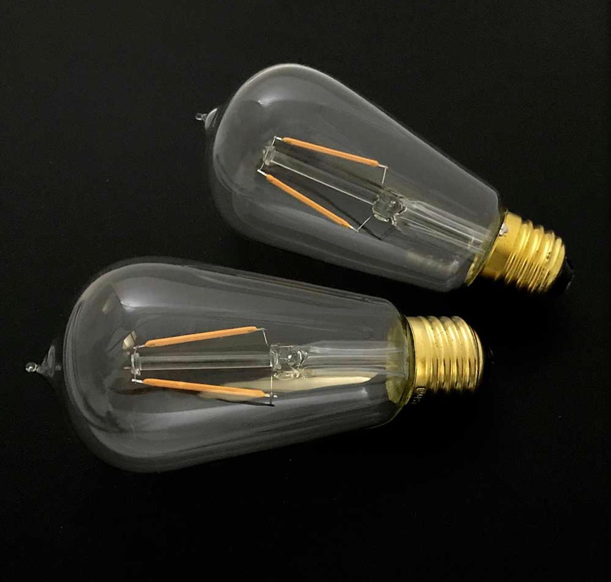 48Ft Pro Vintage Edition Plug-In Outdoor Heavy Quality 40W Commercial String Lights-15 Bulbs