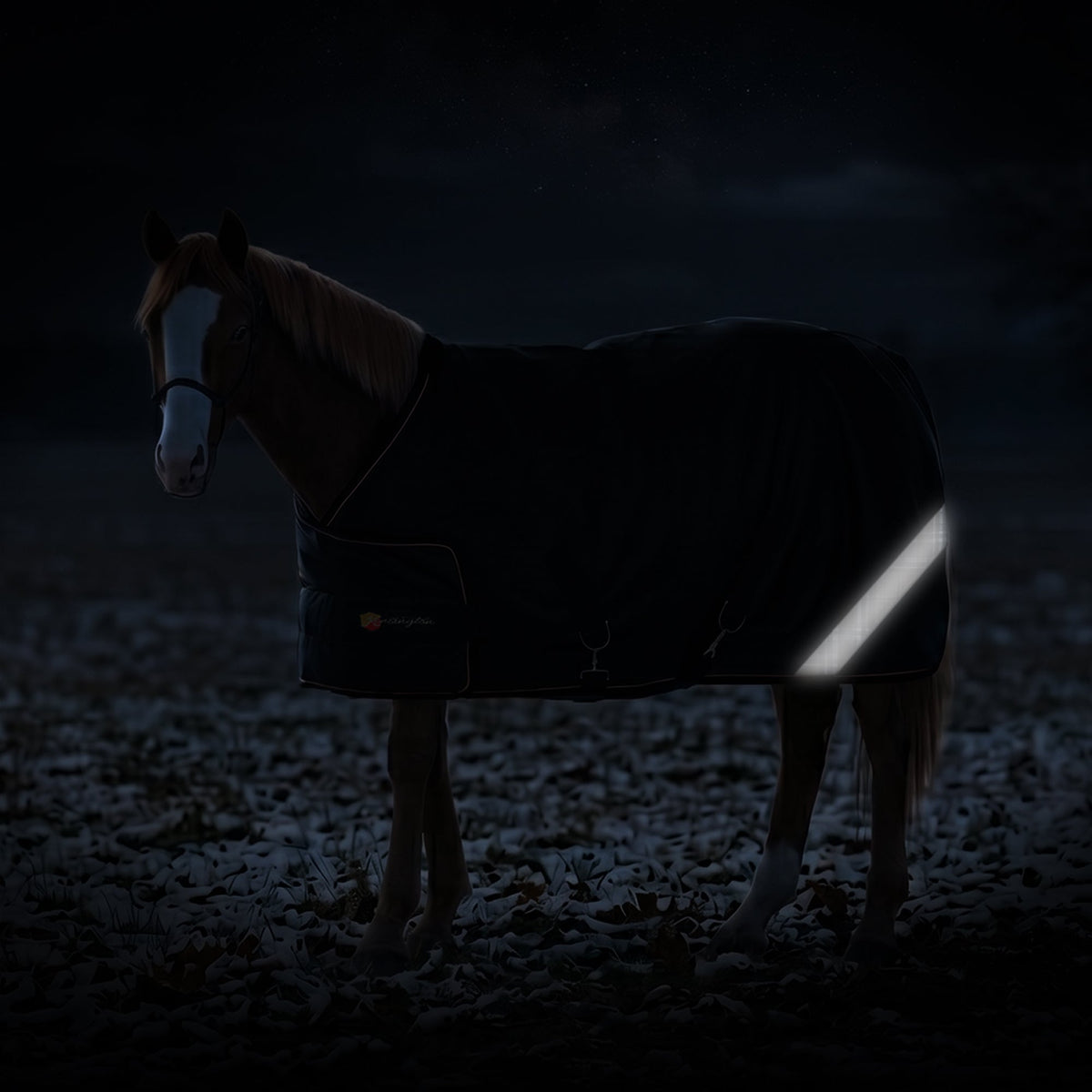 New 1200D Adjustable Juvenile 180G Medium Weight Winter Turnout Blanket - Waterproof & Breathable