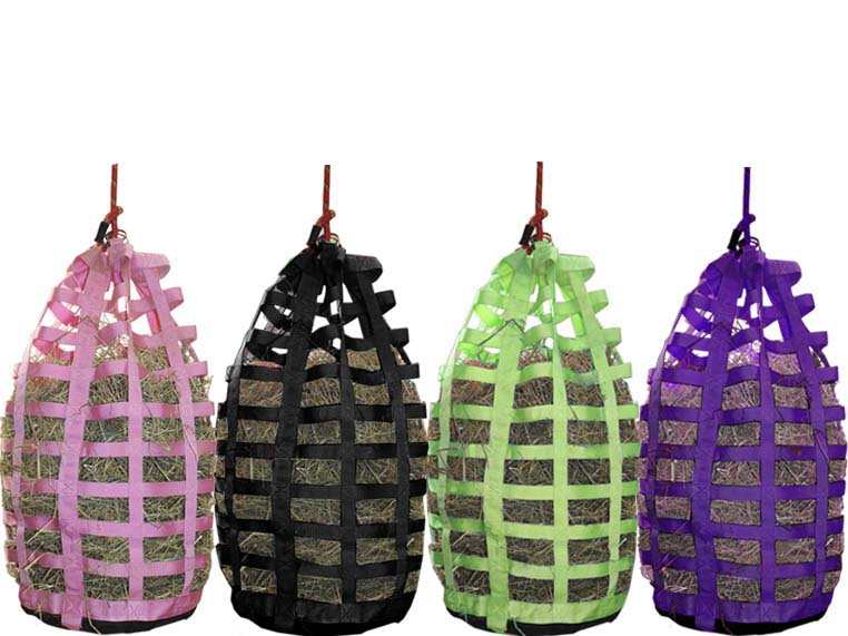 Go Around Slow Feeder Horse Hay Bag – 3.5" x 1.5" Rectangular Openings – Balanced Feeding | Patented Design – 6-Month Warranty