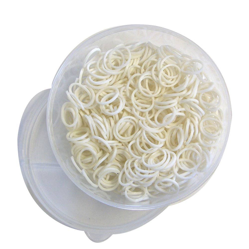 Braiding Bands - 500/Tub