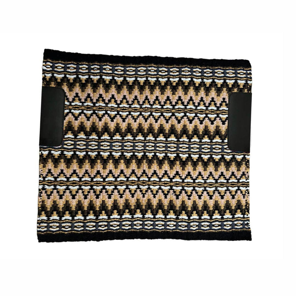 TuffRider Double Weave Western Saddle Blanket 34" X 40": Multi-009 / 34x40