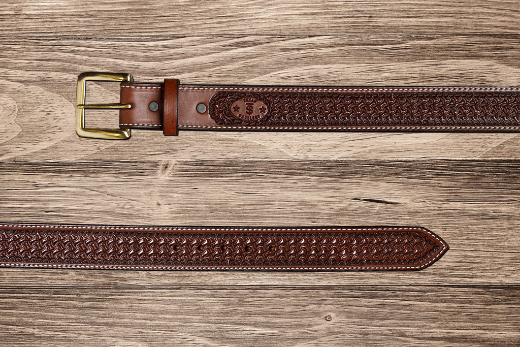Western Chocolate Spider Belt 48