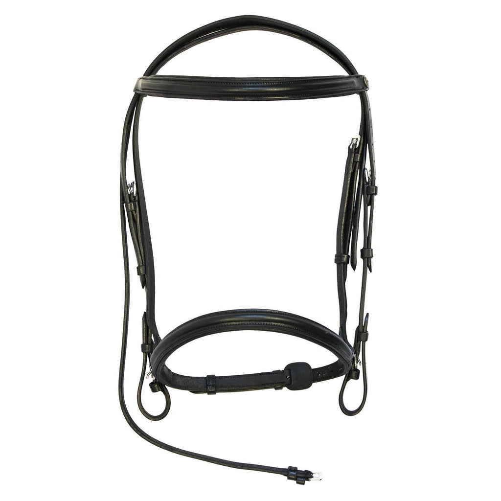 Henri de Rivel Pro Padded Dressage Bridle with Web Reins