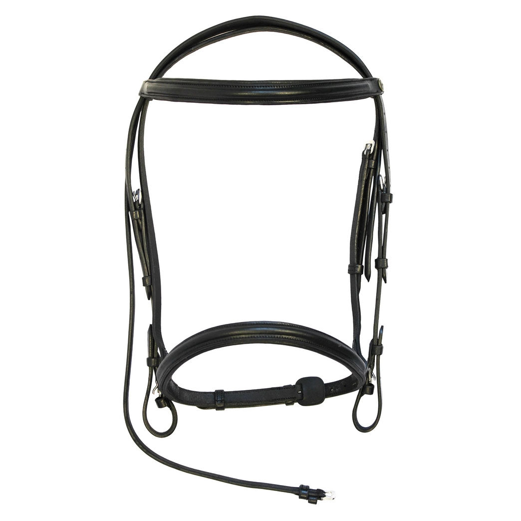 Henri de Rivel Pro Padded Dressage Bridle with Web Reins