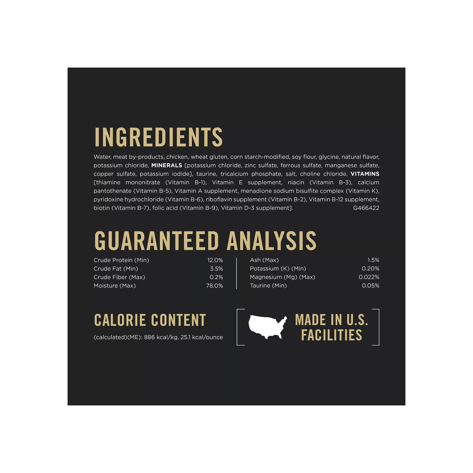 Pro Plan Pro Plan Urinary Tract Health Formula Chicken Entrée In Gravy Wet Cat Food (3oz)