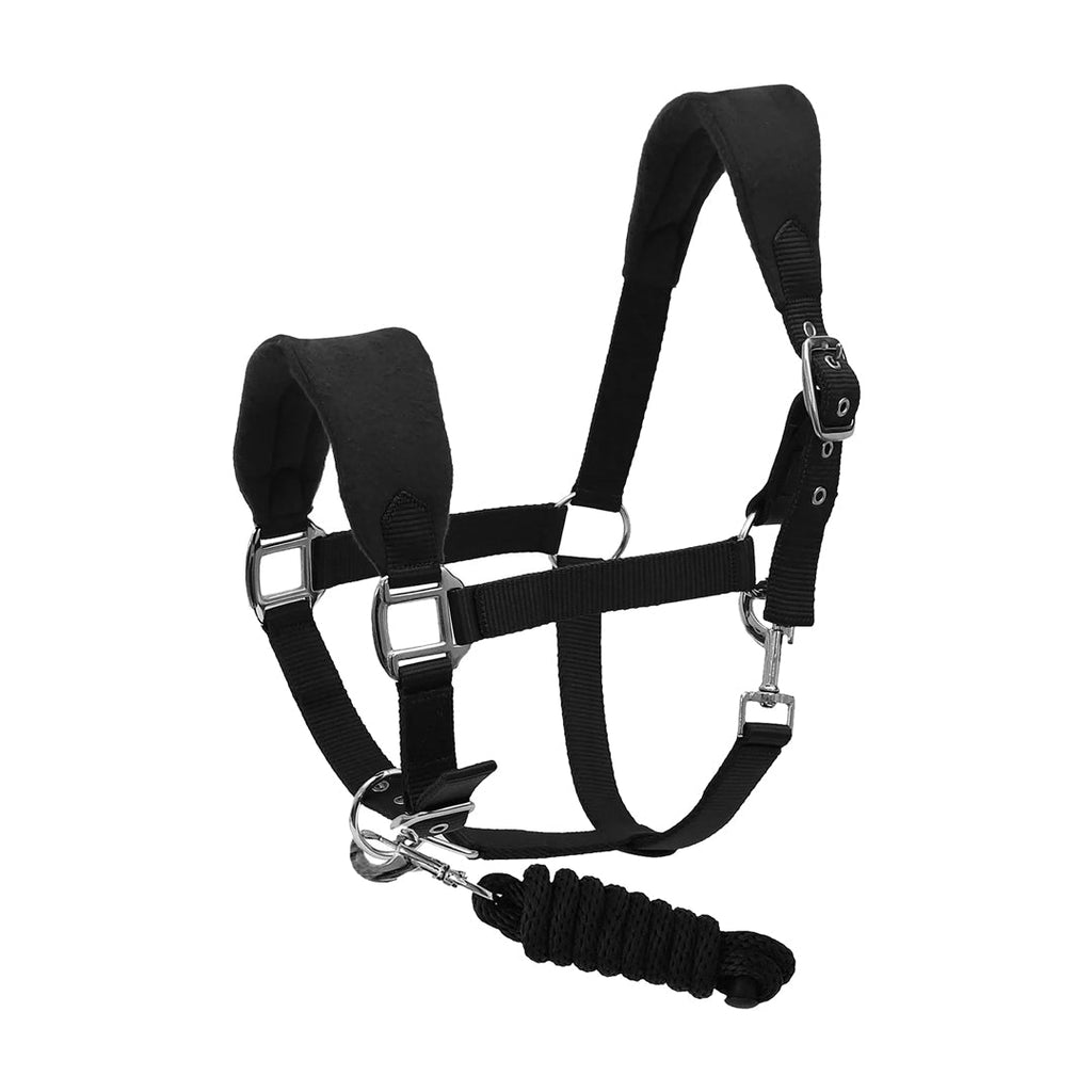 Henri de Rivel Ergonomic Comfort Halter and Lead Rope Set