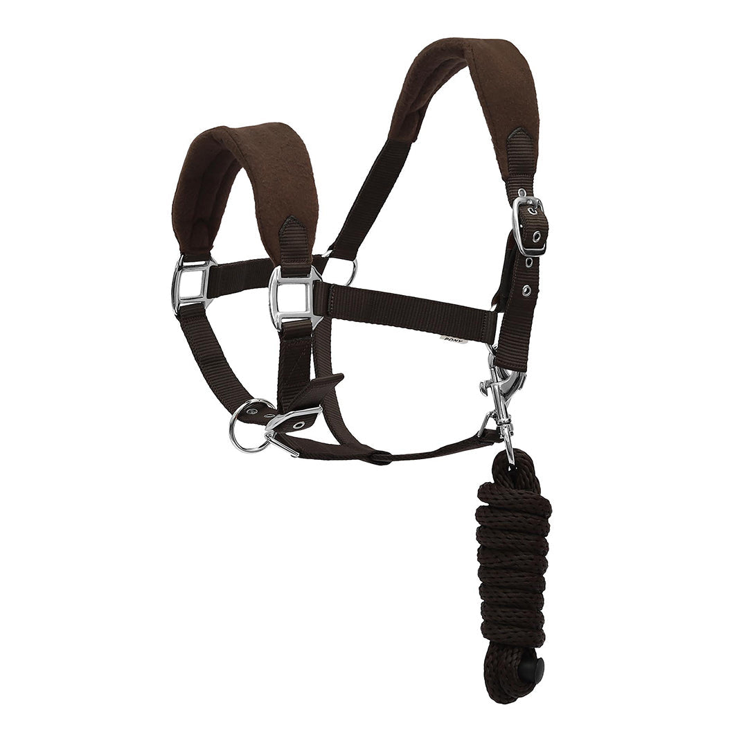 Henri de Rivel Ergonomic Comfort Halter and Lead Rope Set
