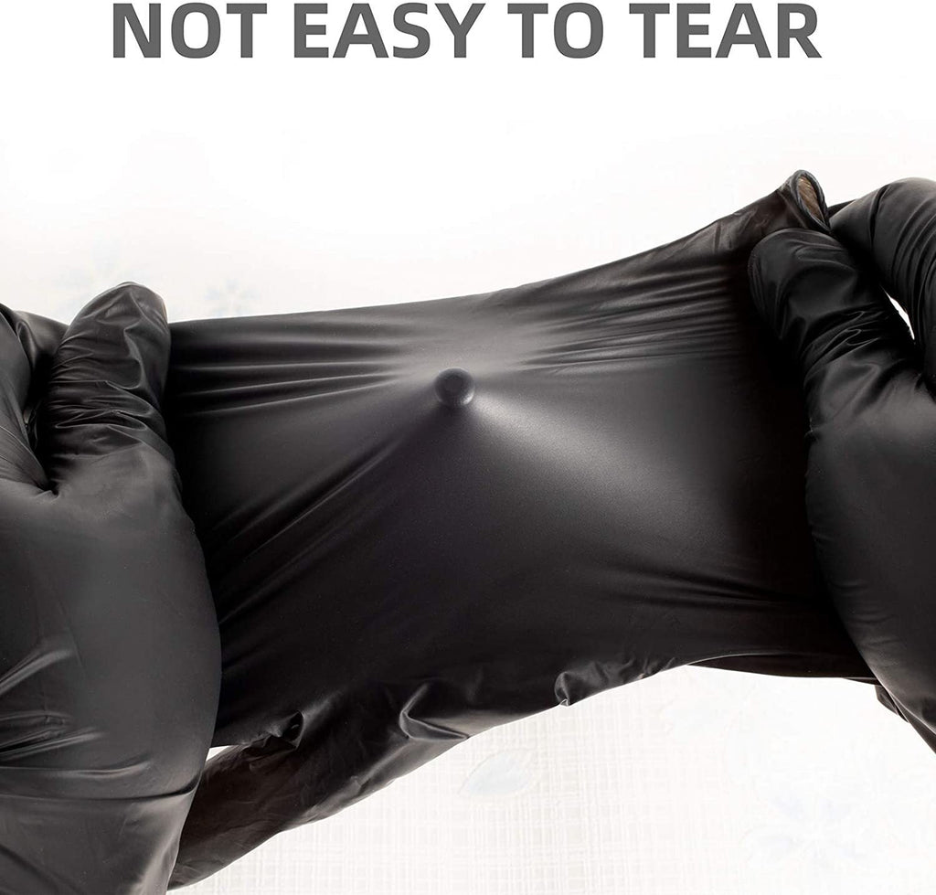 HandCare Black Vinyl Gloves - Powder Free (3 Mil), 1,000 Gloves - BOGO 20% OFF