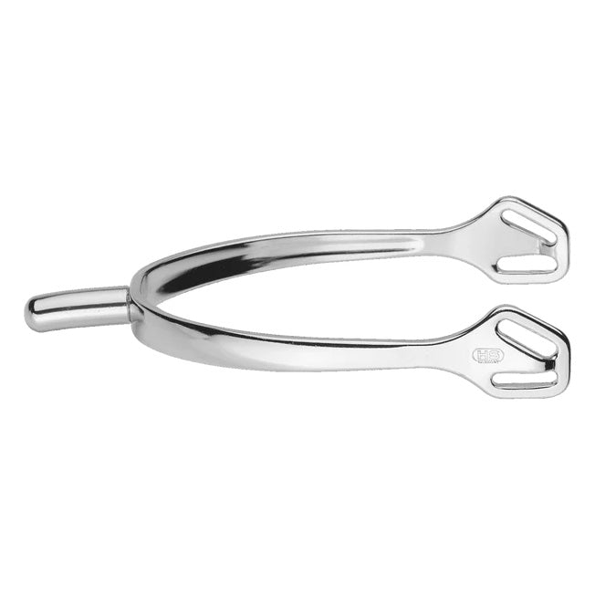 Herm Sprenger Ultra Fit Spurs With Balkenhol Fastenings - Rounded Neck End 25Mm/ No Rowel