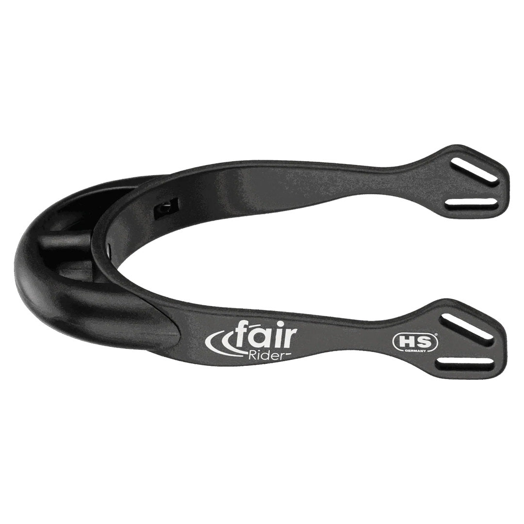 Herm Sprenger Fairrider Spurs - 20Mm Rounded Black/Black