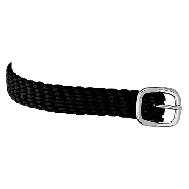 Herm Sprenger Perlon Spur Straps Black/ 17 3/4"