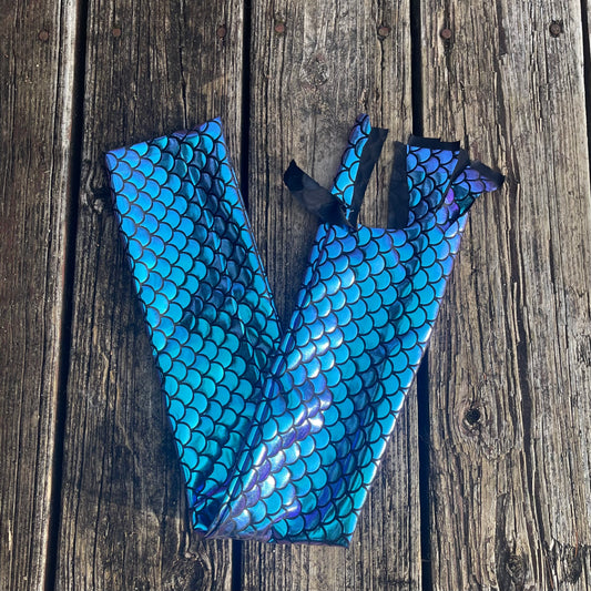 Mermaid Print Tail Bag