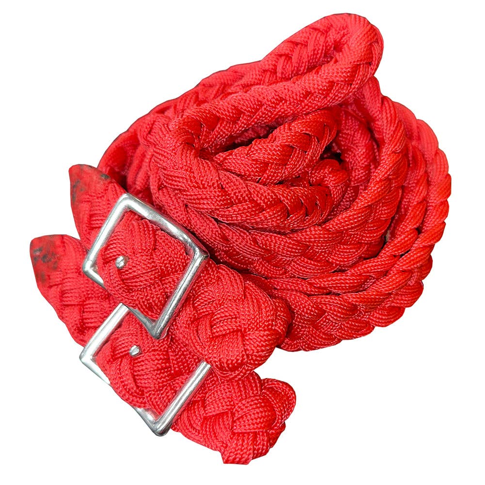1" 8Ft Braided Poly Barrel Rein Horse Racing Flat Grip Knots