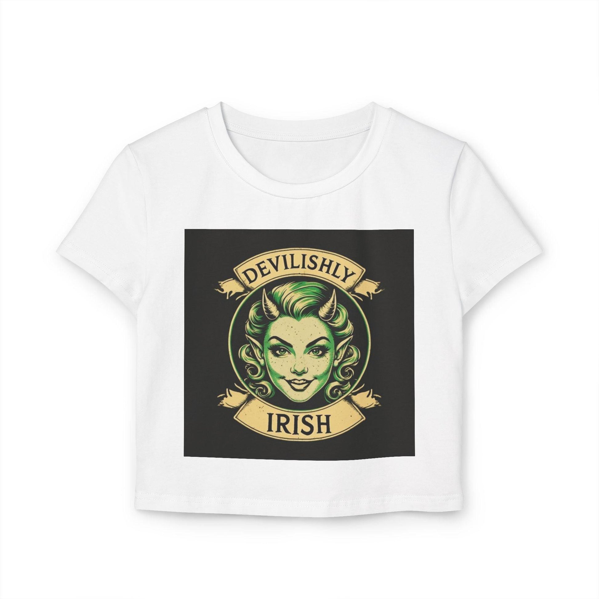St Patricks Day Baby Tee Devilishly Irish