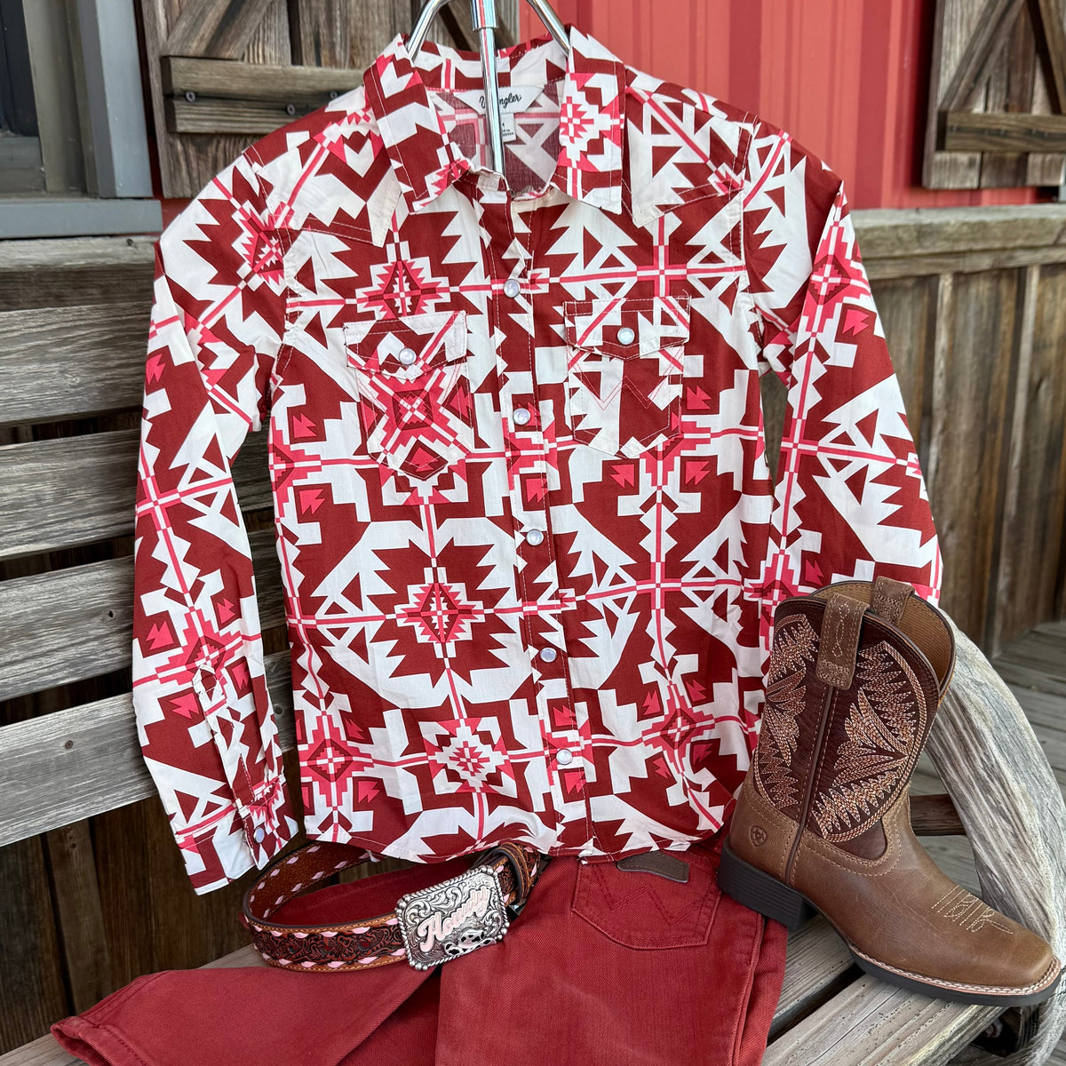 Pink Checotah | Wrangler Girls