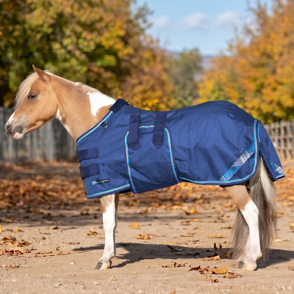 New Mini 80G Light Weight Horse Winter Turnout Blanket - Waterproof & Breathable
