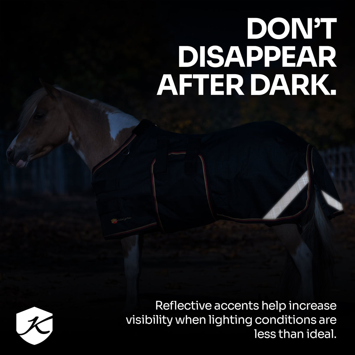 New Mini 80G Light Weight Horse Winter Turnout Blanket - Waterproof & Breathable