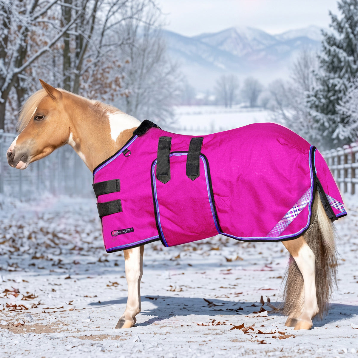 New Mini 180G Medium Weight Horse Winter Turnout Blanket - Waterproof & Breathable