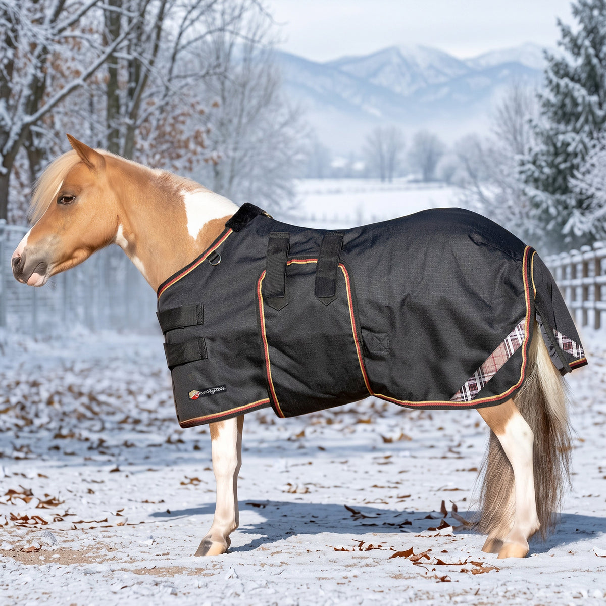New Mini 180G Medium Weight Horse Winter Turnout Blanket - Waterproof & Breathable
