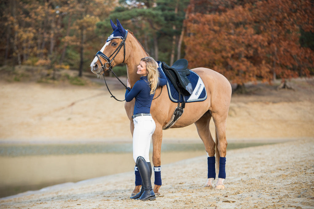 Blue Astra Saddle Pad