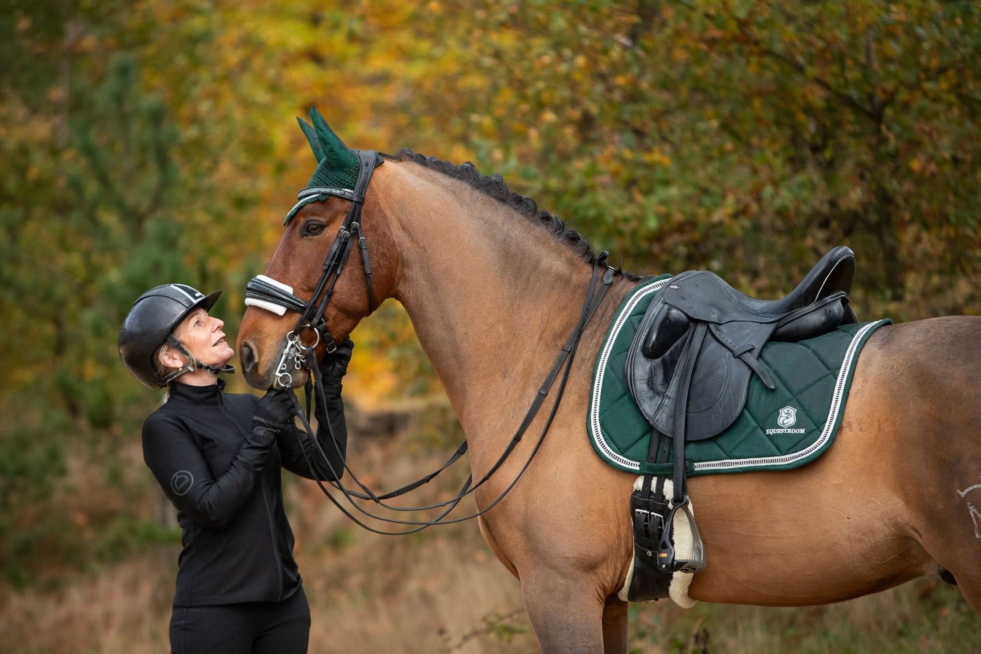 Pine Grove Saddle Pad Set