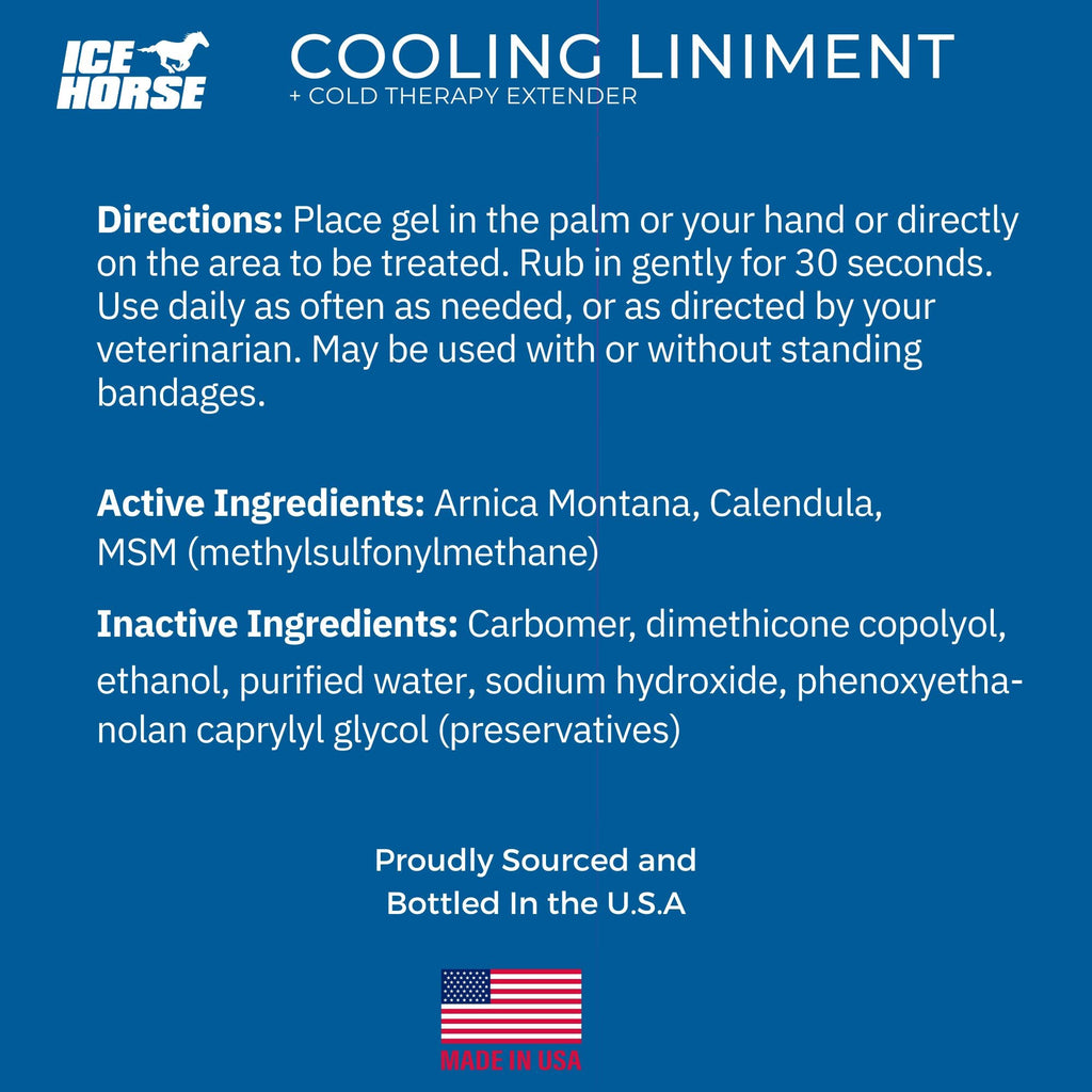 Cooling Liniment and Cold Therapy Extender