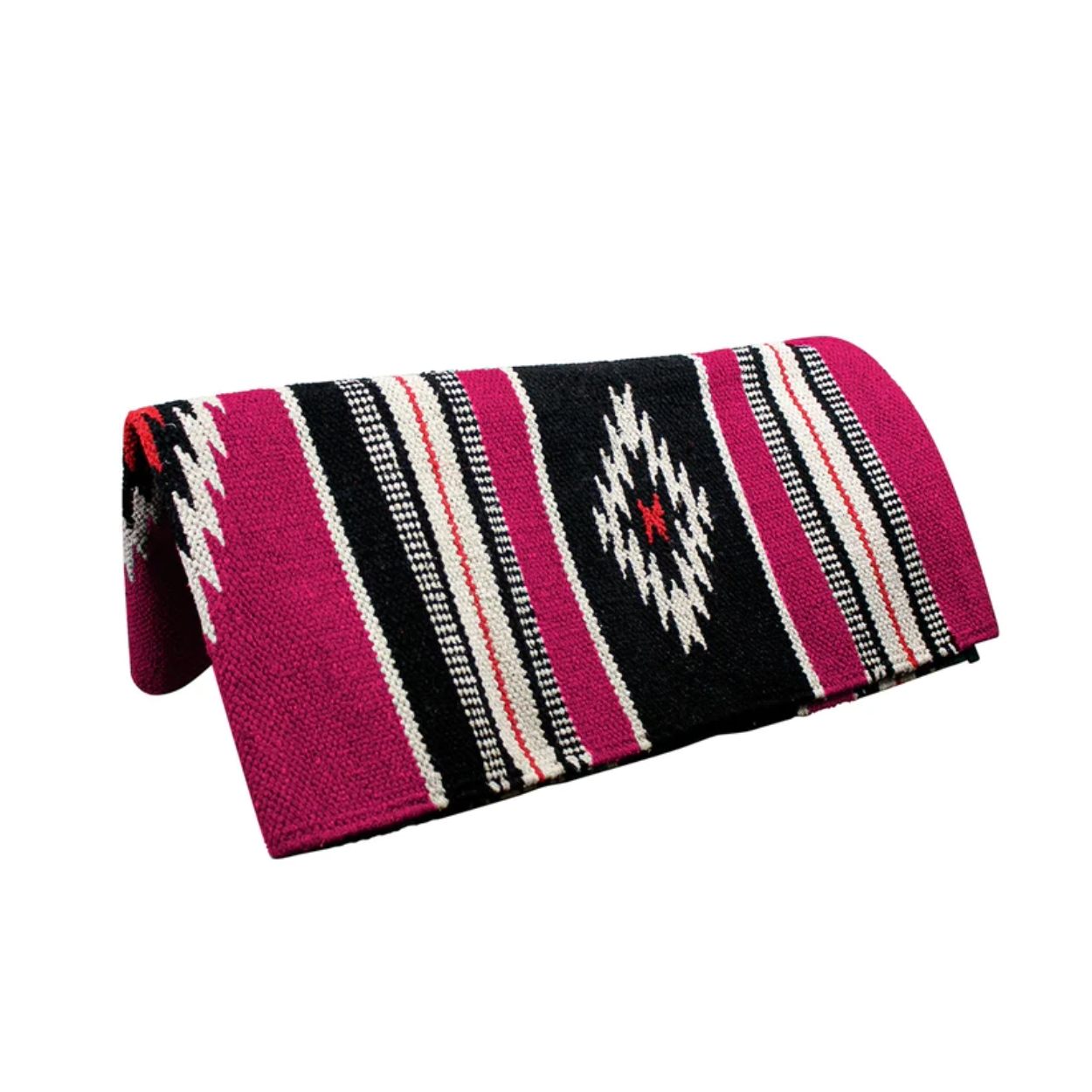Handwoven Navajo-Inspired Acrylic Western Horse Saddle Blanket – 32" x 64", Southwest Aztec Design, Decorative, Great for Riding, Display, or Home Decor