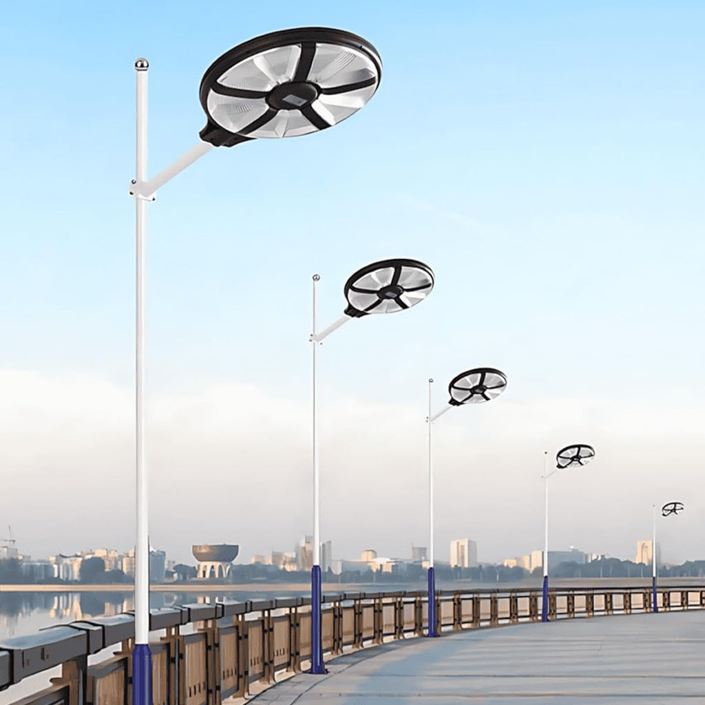 6000W Solar Street Light Outdoor – 200,000 Lumens, Radar & Motion Sensor, Remote, 360° Wide Angle, IP66
