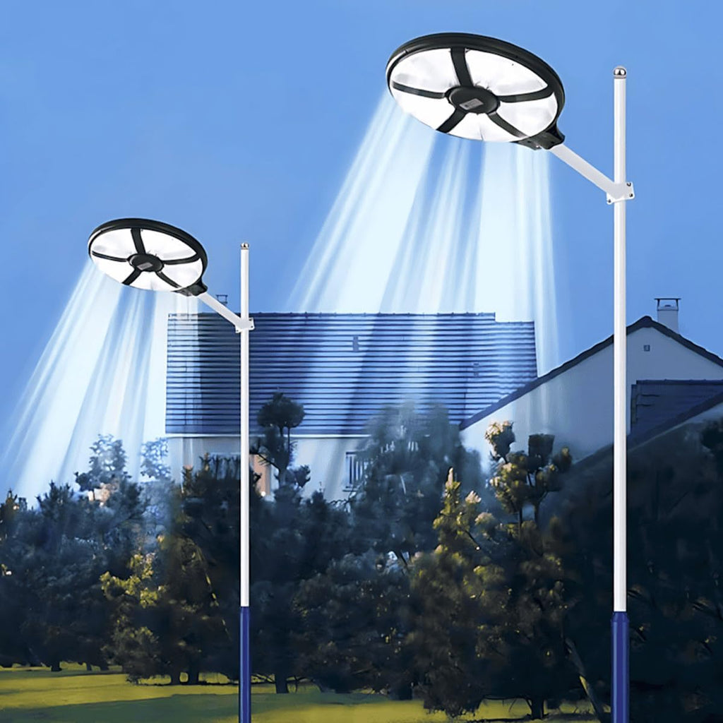 6000W Solar Street Light Outdoor – 200,000 Lumens, Radar & Motion Sensor, Remote, 360° Wide Angle, IP66