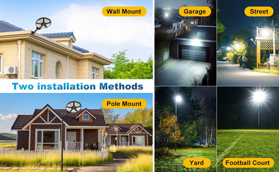 6000W Solar Street Light Outdoor – 200,000 Lumens, Radar & Motion Sensor, Remote, 360° Wide Angle, IP66
