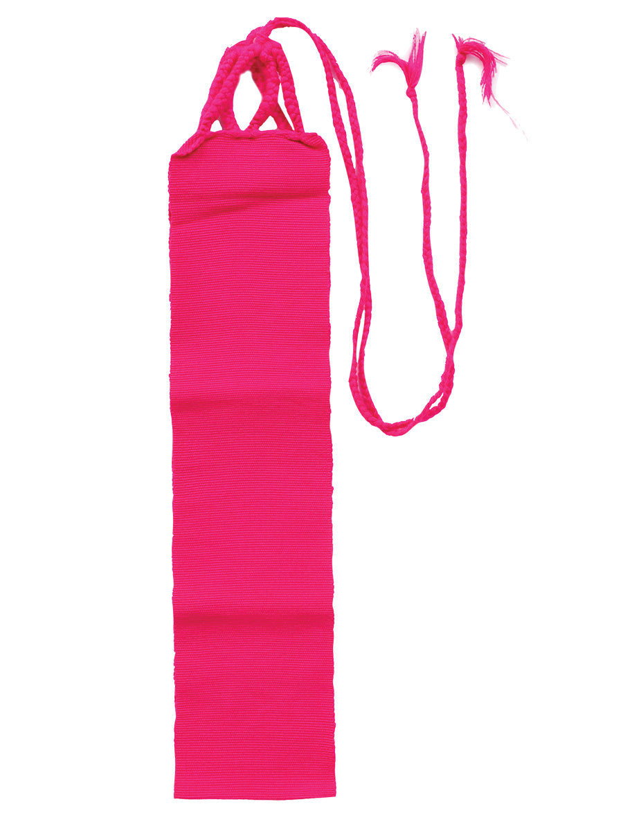 Mexican Artisanal Traditional Belt Fuchsia 601450